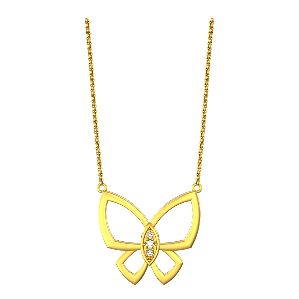 Cute-Butterfly-Gold-Pendant