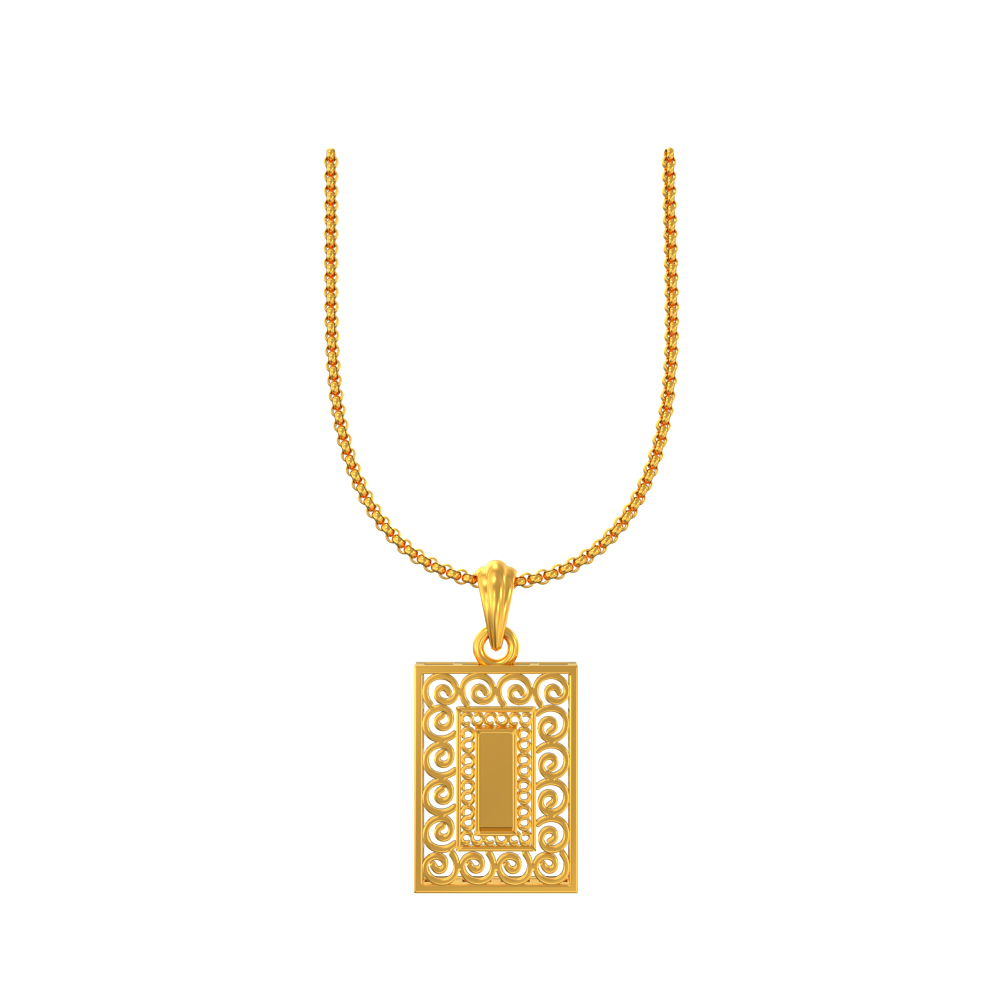 Gold pendant deals for daily wear