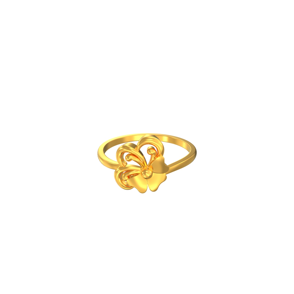 Daisy-Flower-Gold-Ring