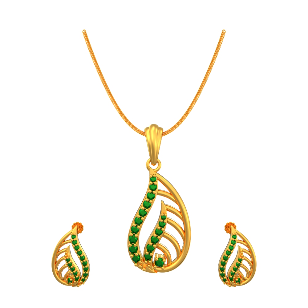 Delicate pendant hot sale set designs