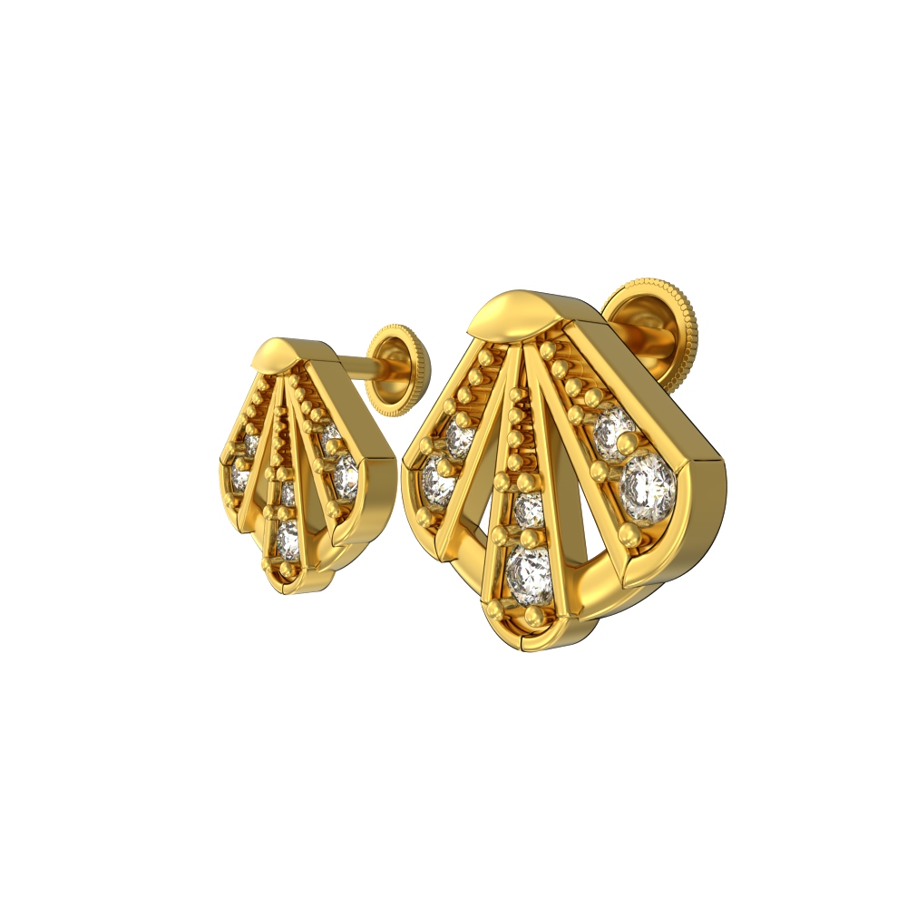 Delta Chic Stud Earrings