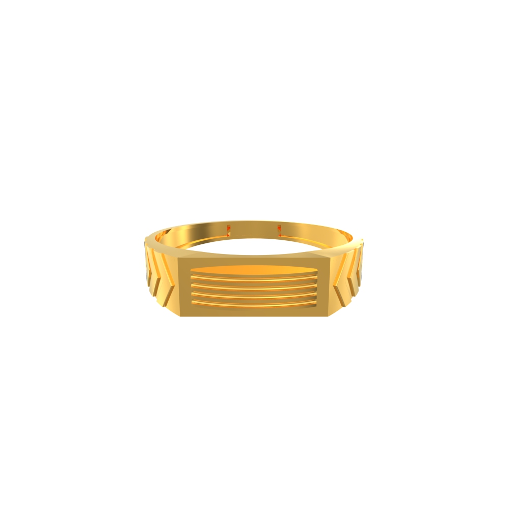 Designed Rectangle Pattern Ring