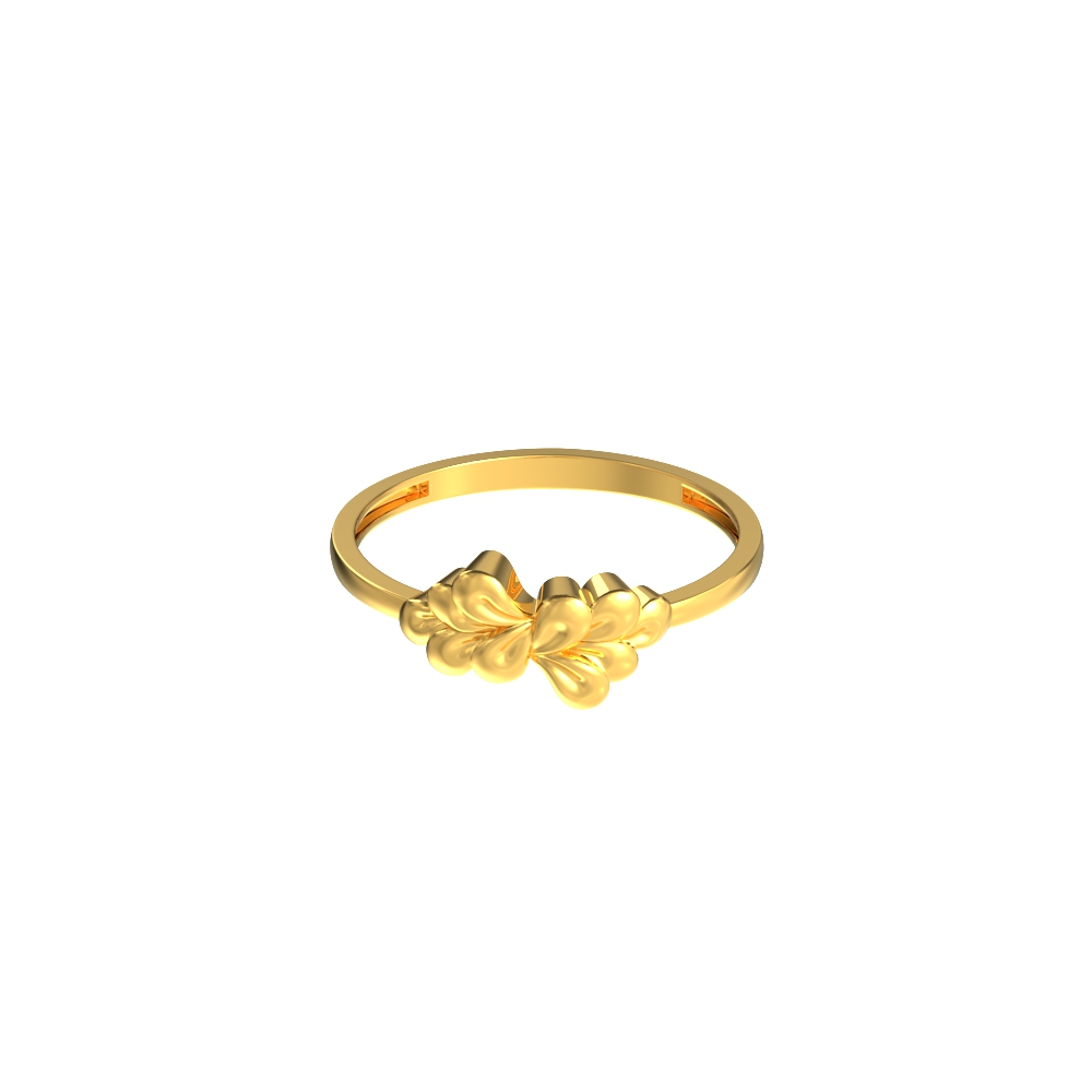 SPE Gold - Designing Flower Gold Ring