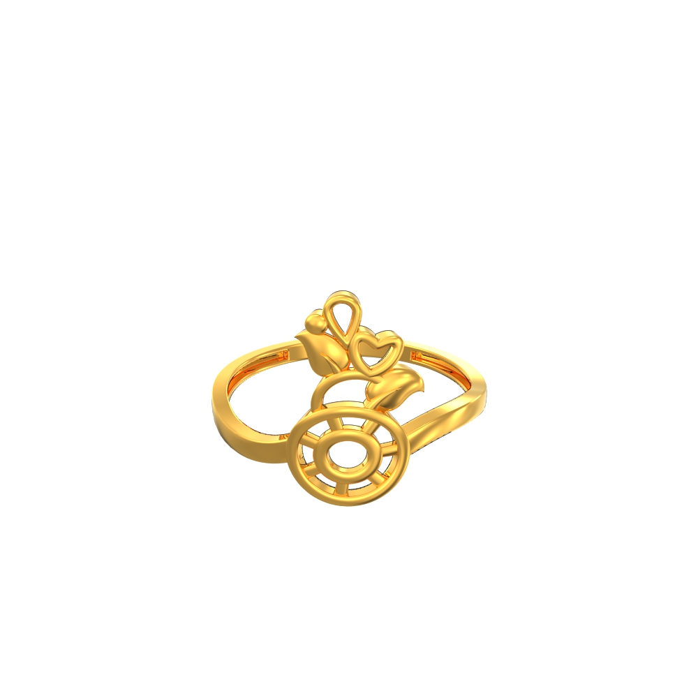 Elegant-Heart-Gold-Ring
