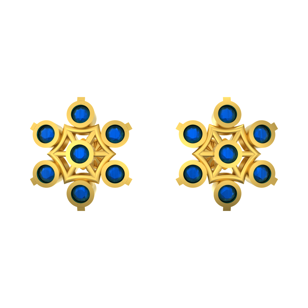 Flawless Suspended Floret Studs
