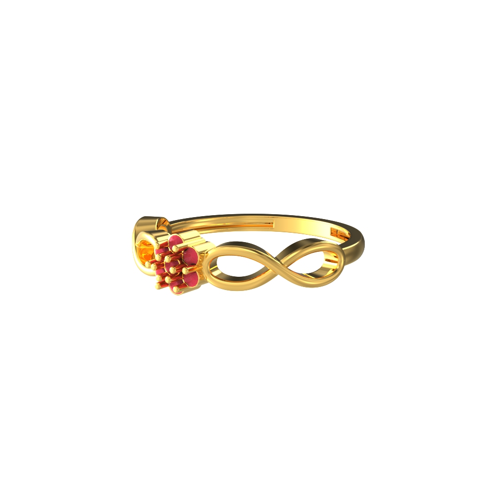 Floral Ring Designs for Women's Gold