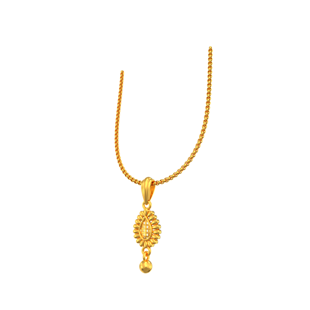Stylish Gold Pendant For Women