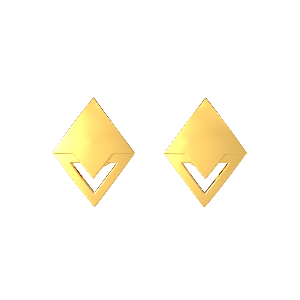 Golden Elegance Studs