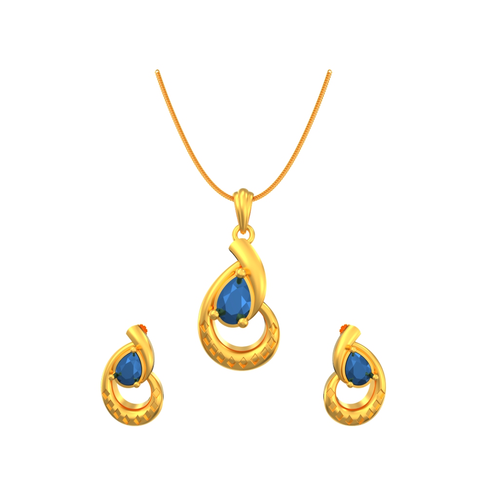 Gorgeous-Curvy-Pendant-Set