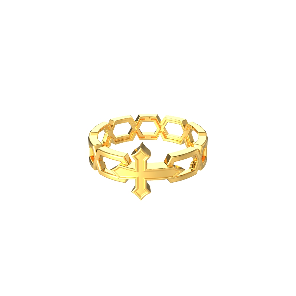 Guided Cross Pattern Ring