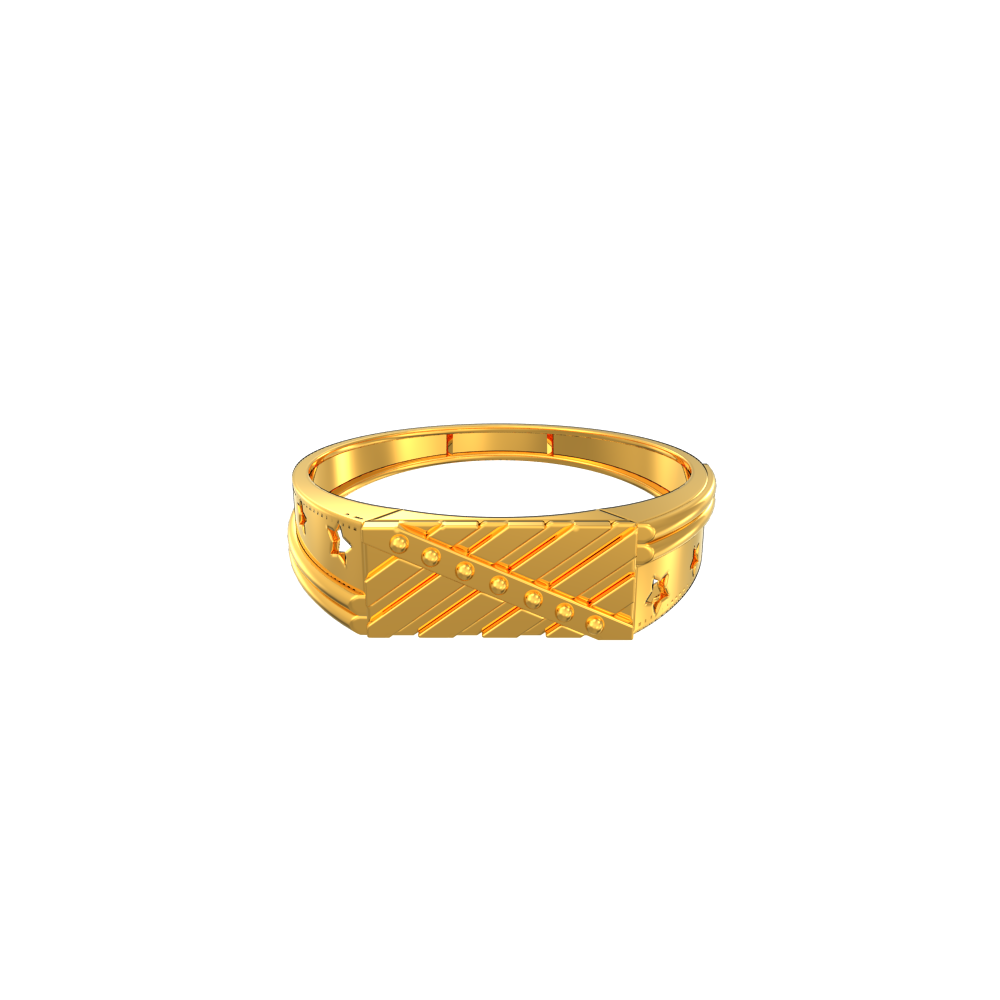 Guided Stripes Pattern Ring