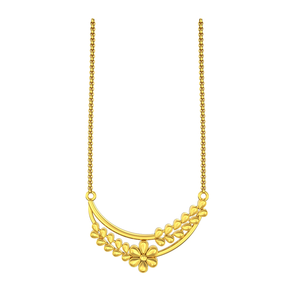 Hanging-Flower-Gold-Pendant