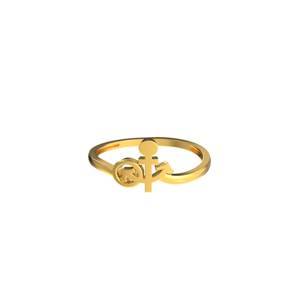 Jesus-Cross-Gold-Ring