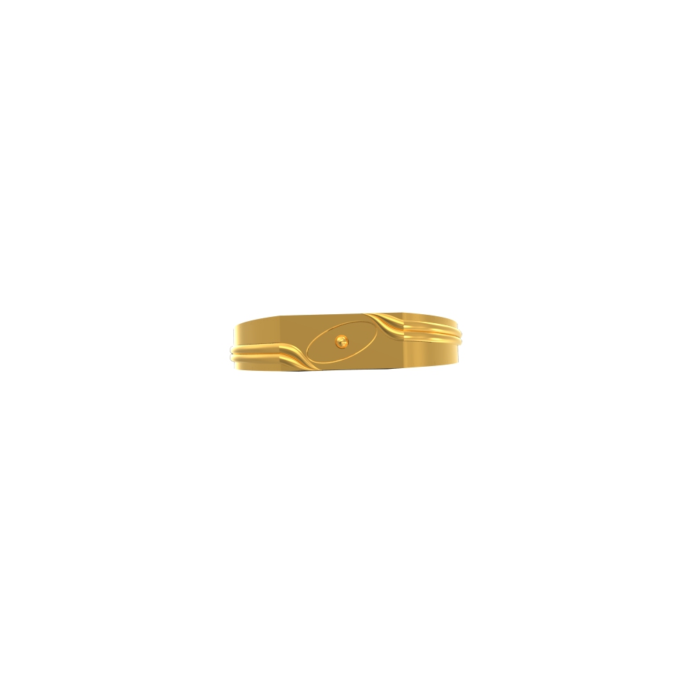 Men's Ring with Rectangle Shape