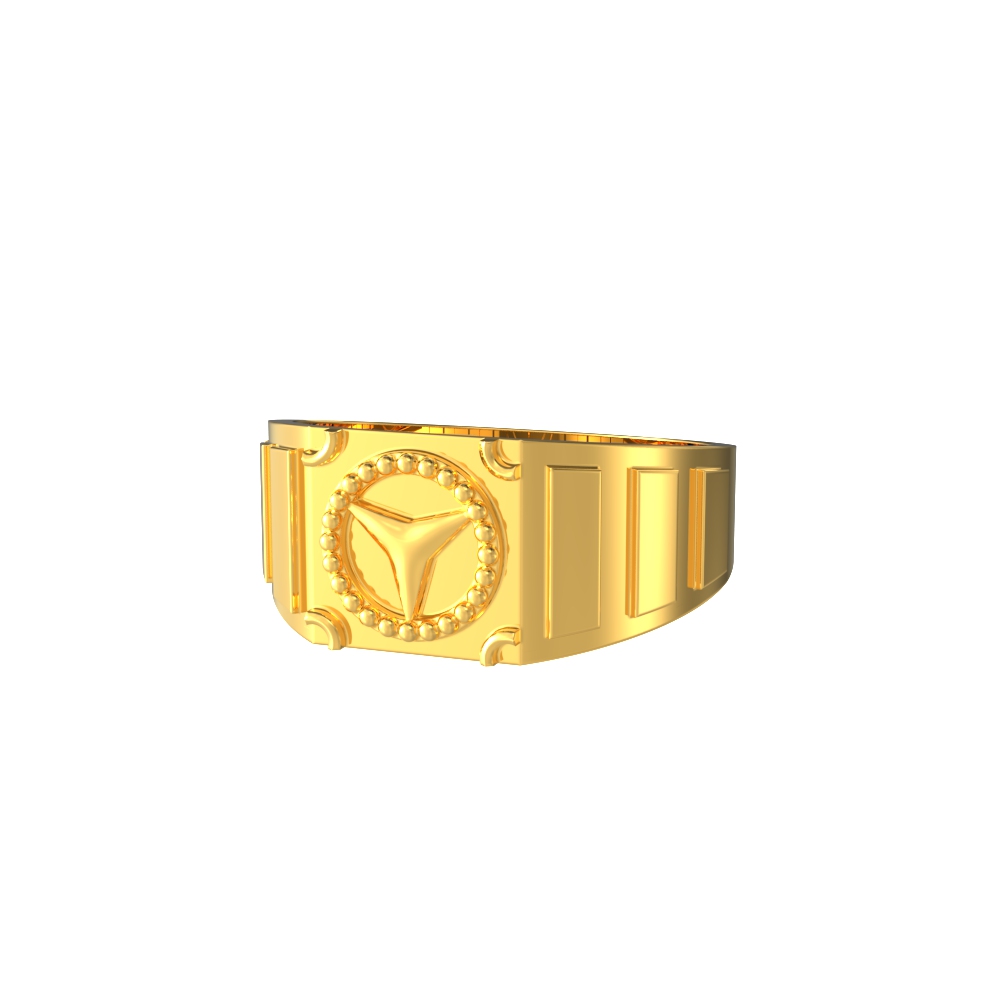 Buy Gold Mercedes Ring Online In India - Etsy India