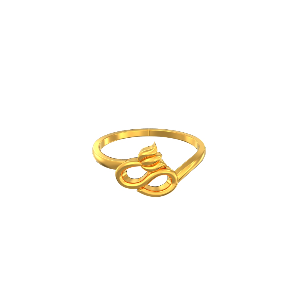 Modern-Flower-Gold-Ring