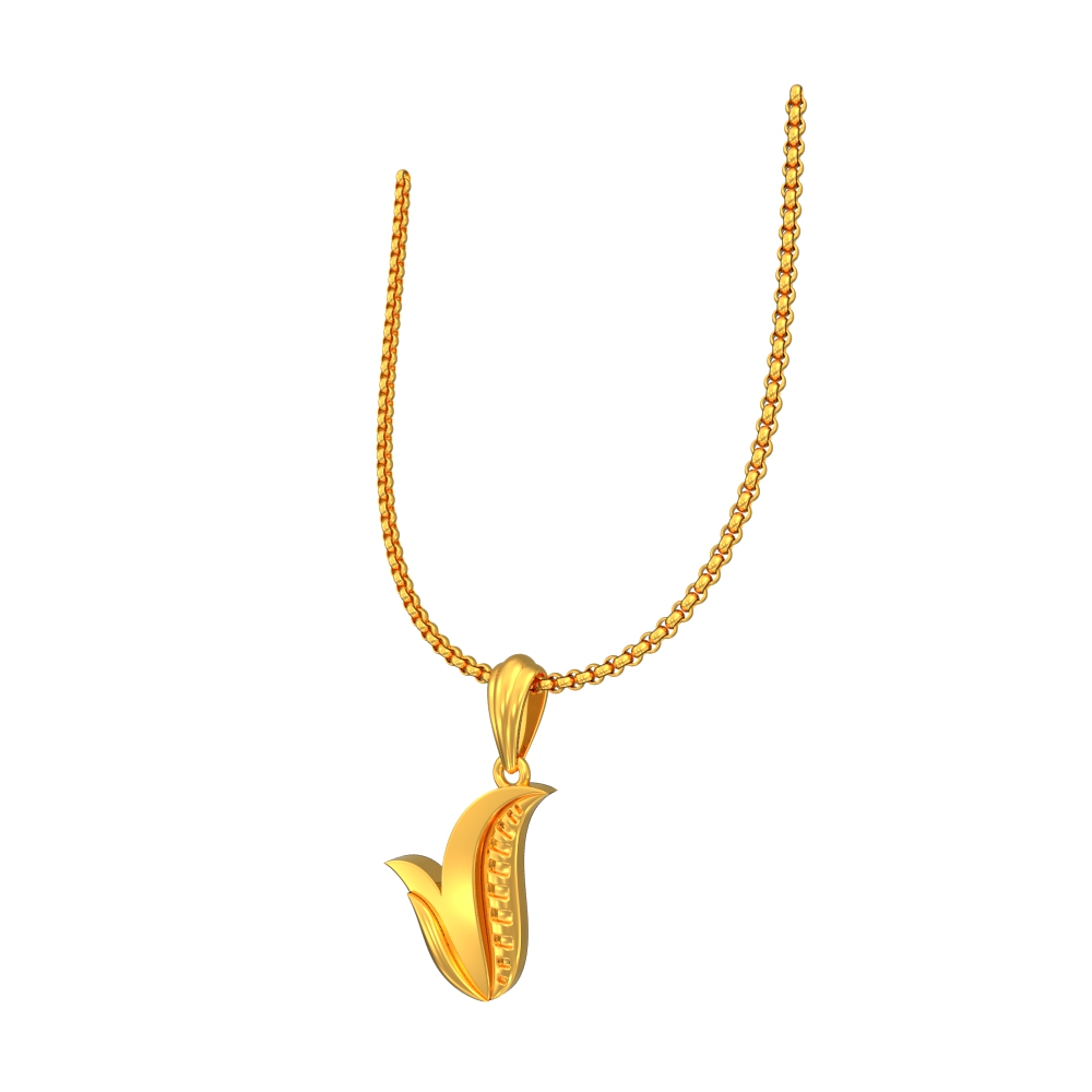 New Trendy Gold Pendant