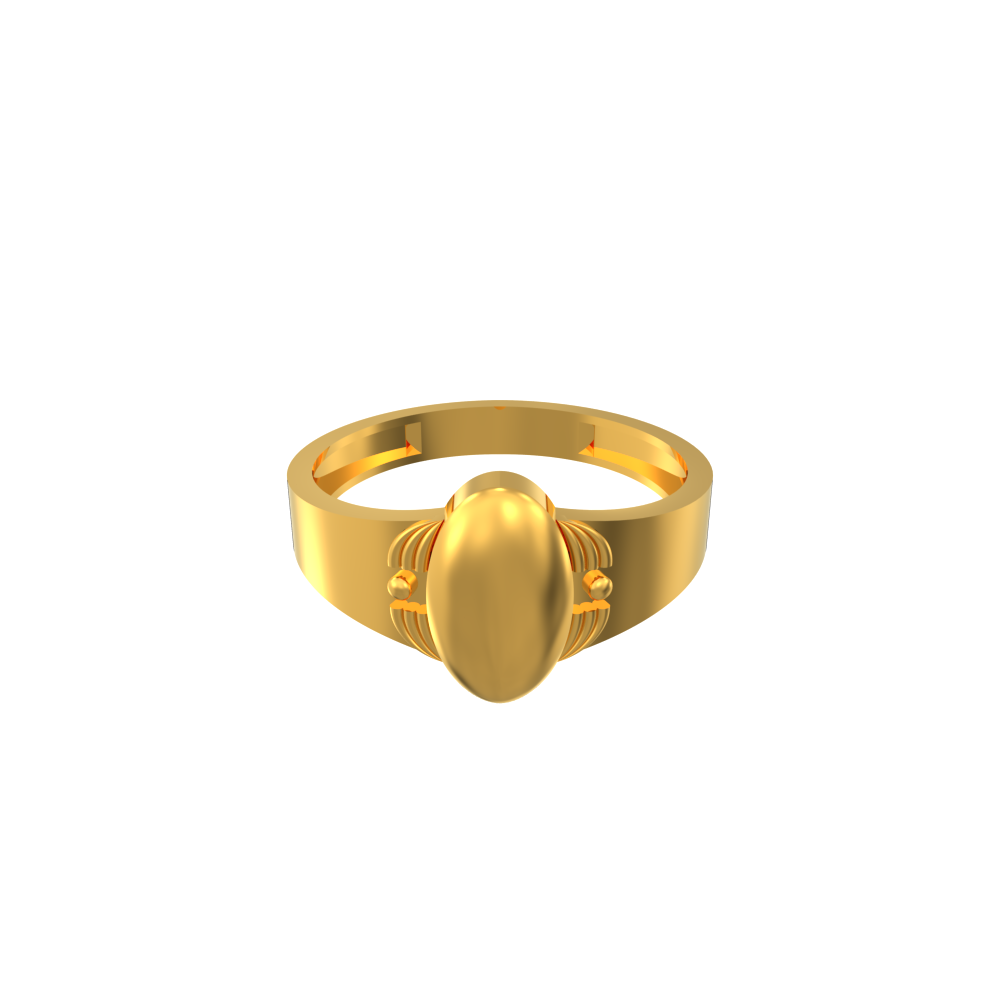 Oval Core Male Ring