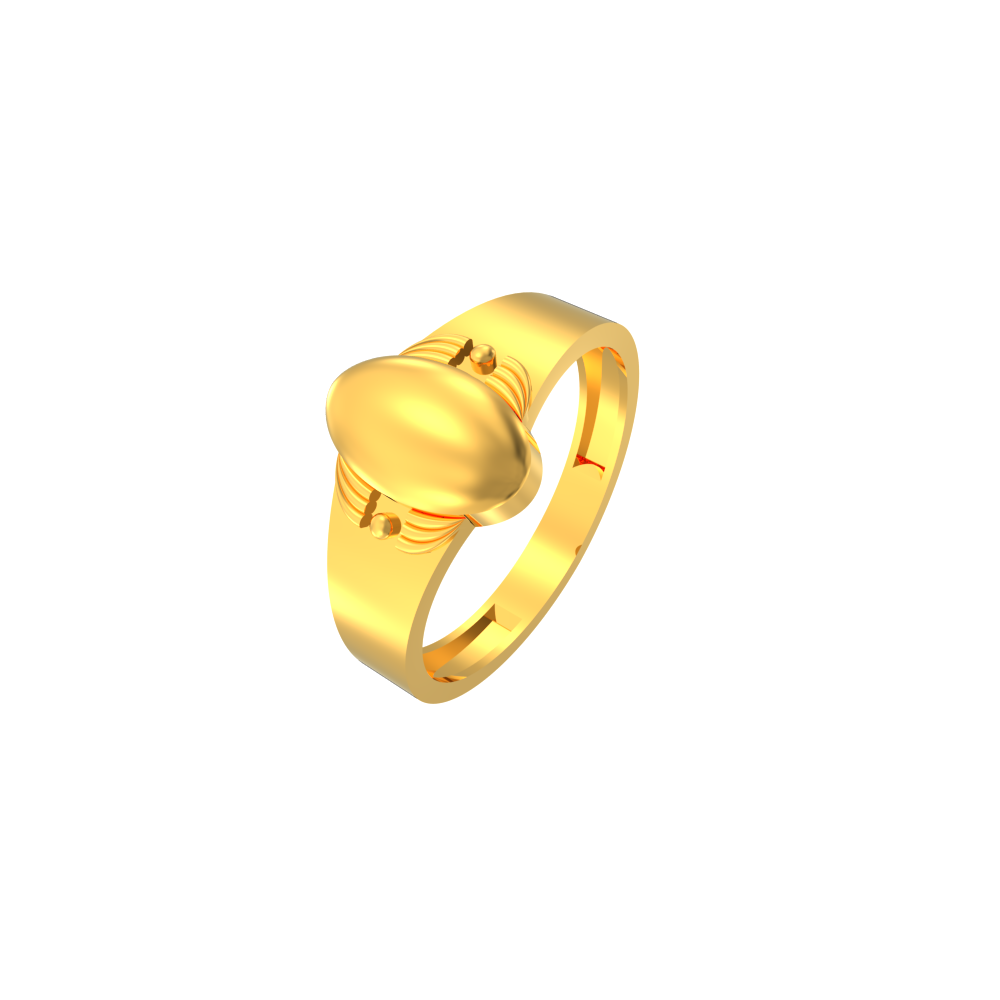 Oval Core Male Ring