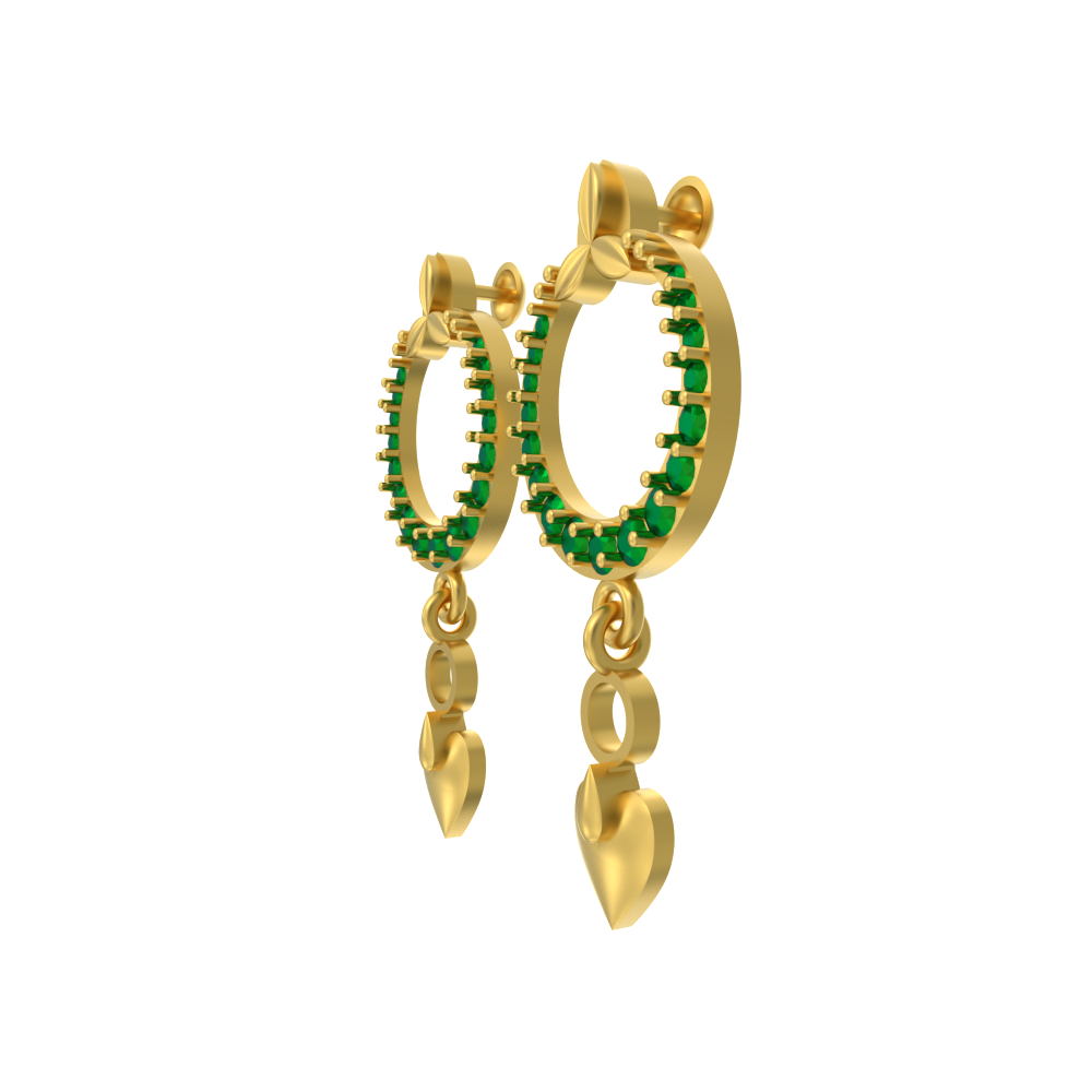 Party Wear Gold Studs Chennai