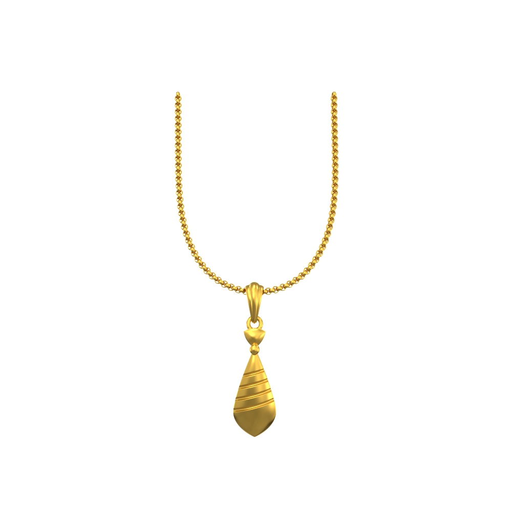 Pear-Shaped-Gold-Pendant