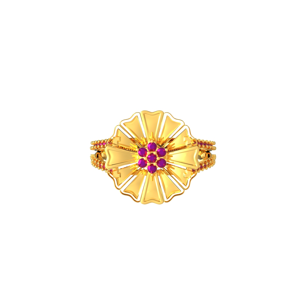 Petals and Stones Elegance Ring