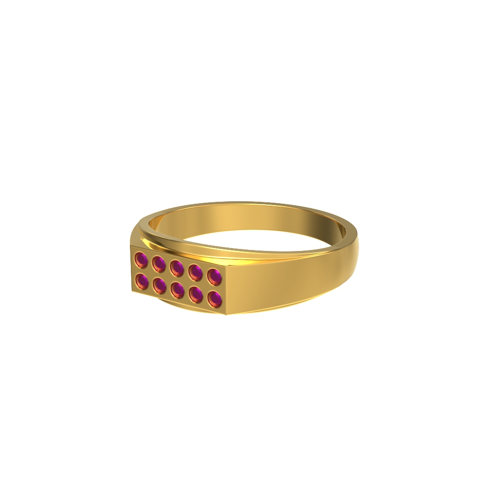 Radiant Gold Touch Elegance Ring