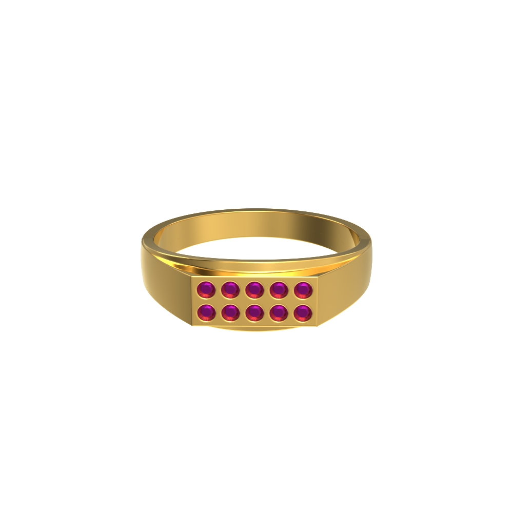 Radiant Gold Touch Elegance Ring