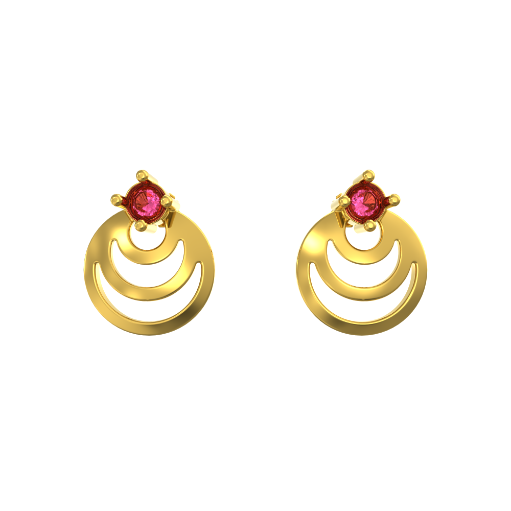 Round Ring Stunning Earrings