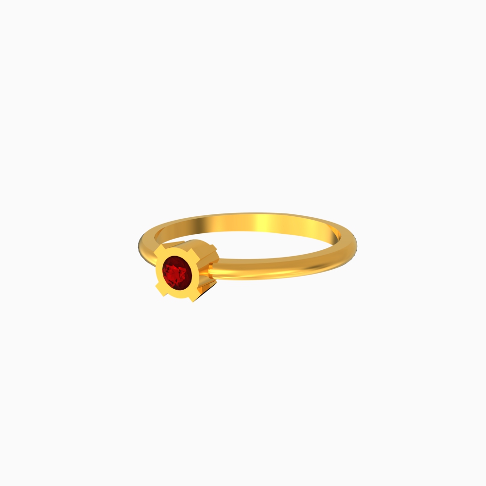 Simple-Pleasing-Circle-Gold-Ring