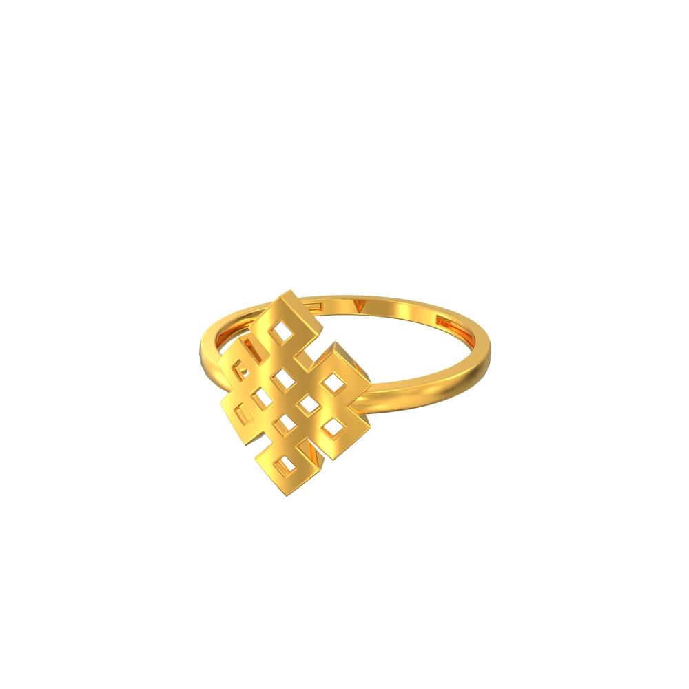 Squared-Gold-ring