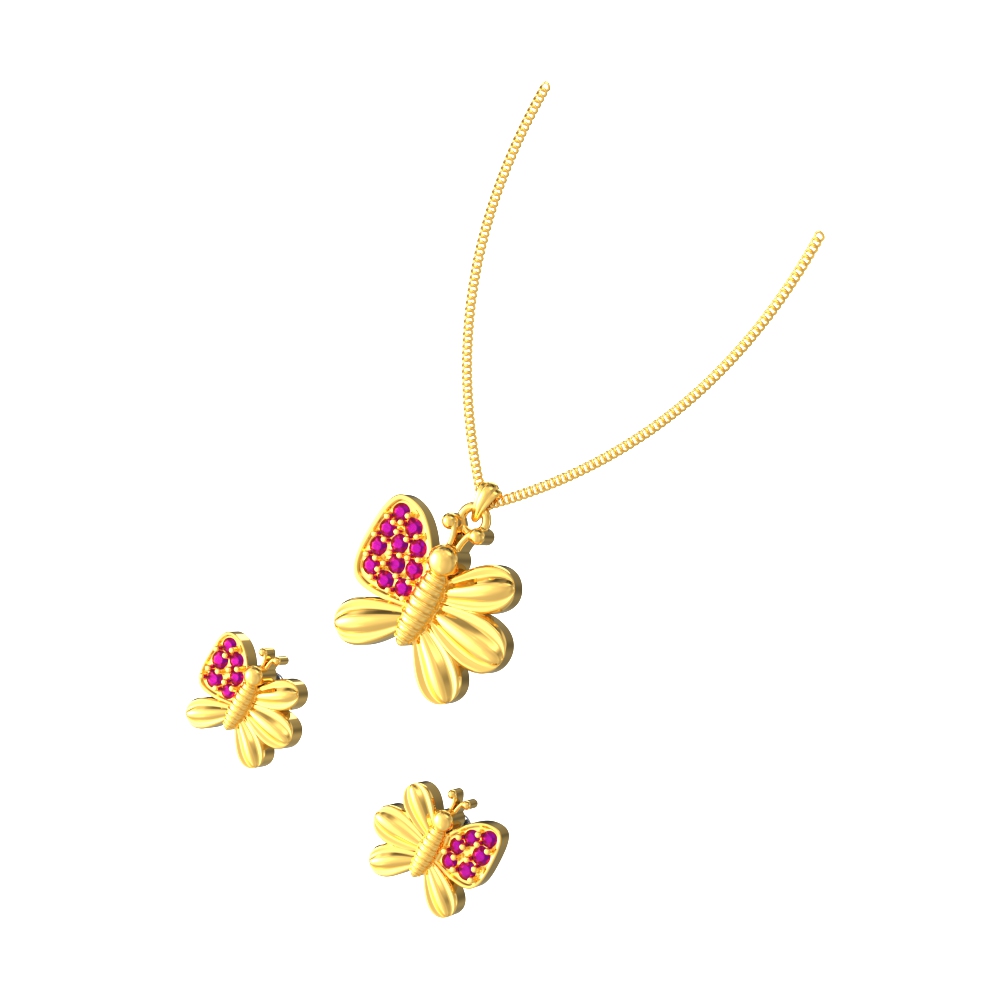 Butterfly Bliss Pendant Set