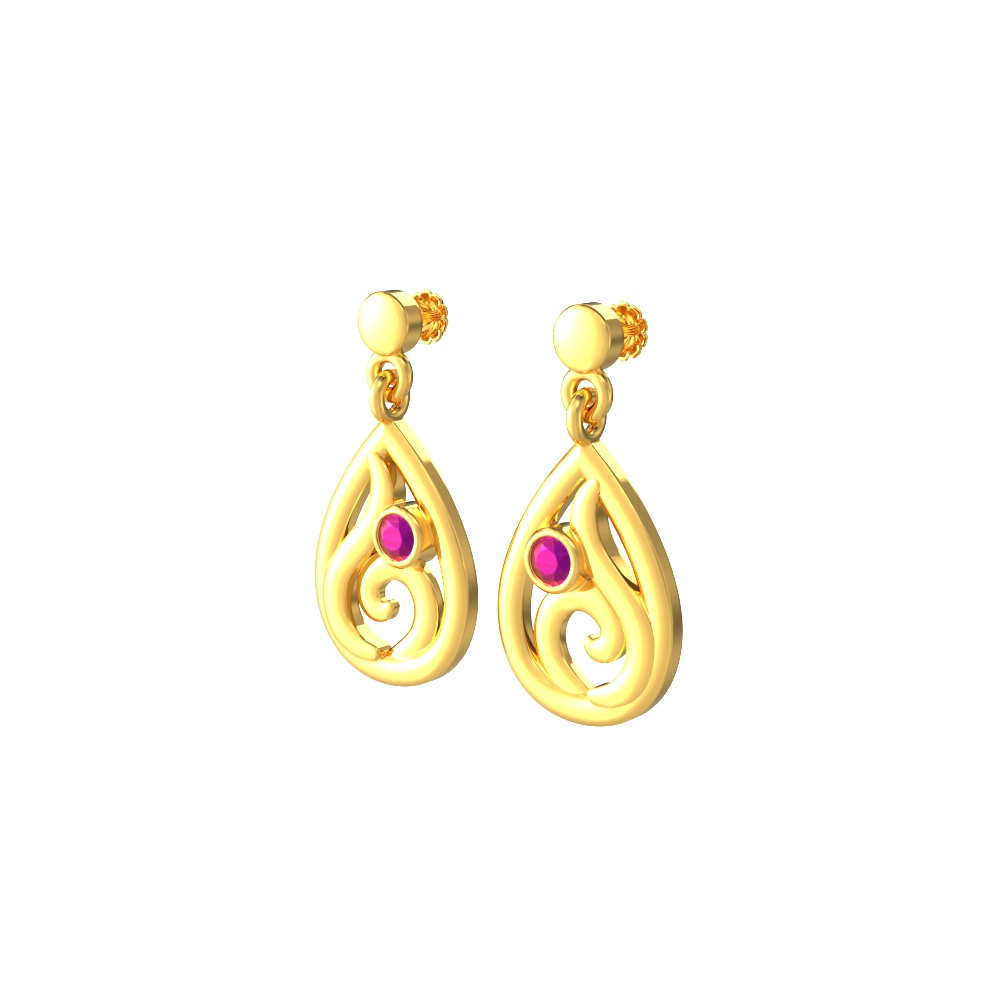 Cute-Curvy-Design-Earrings-Collection