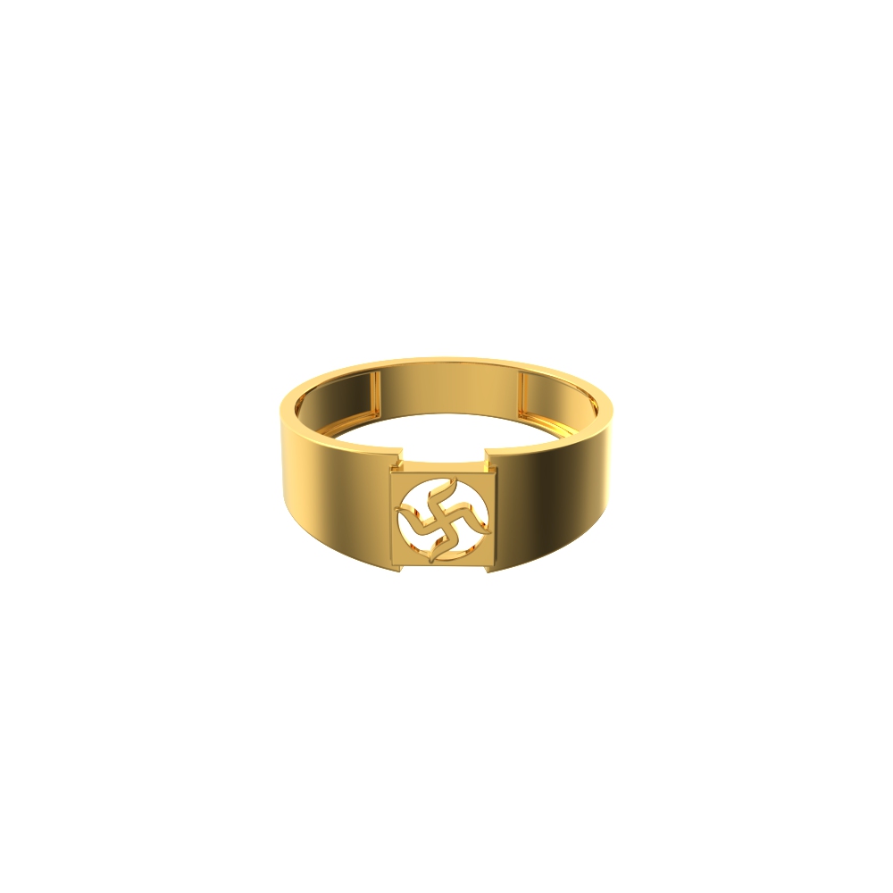 Charming-Swastik-Gold-Ring
