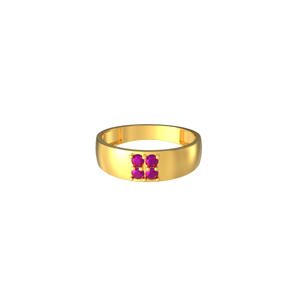 Circular-stone-Gold-Ring