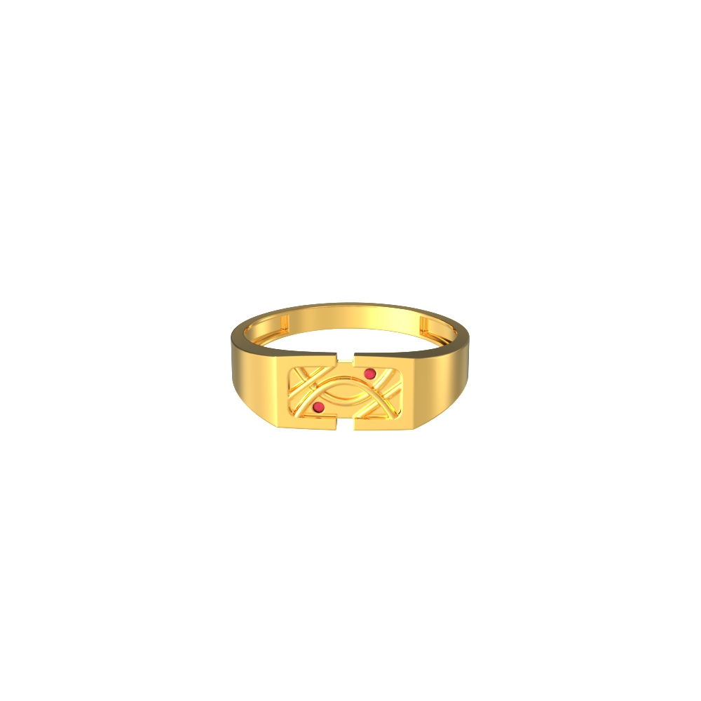 Classic-Curvy-Design-Gold-Ring