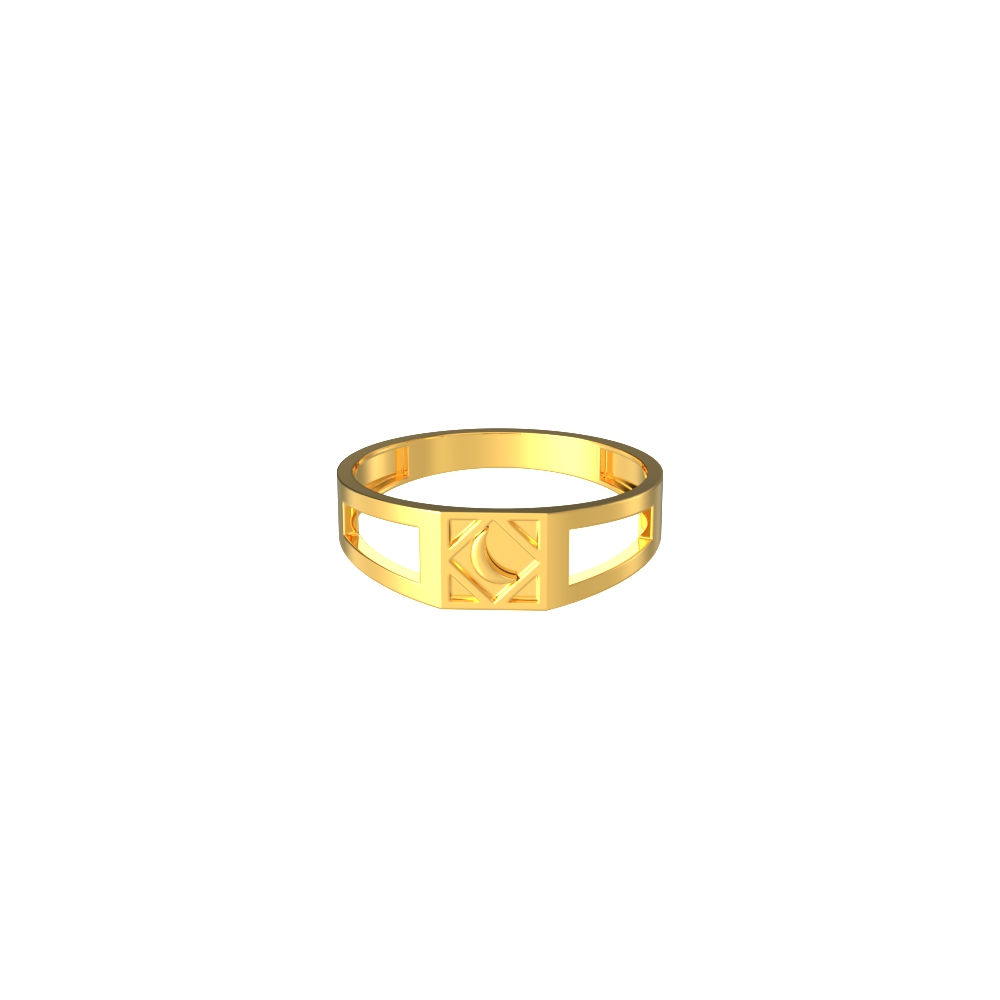 Plain-Half-Moon-Gold-Ring