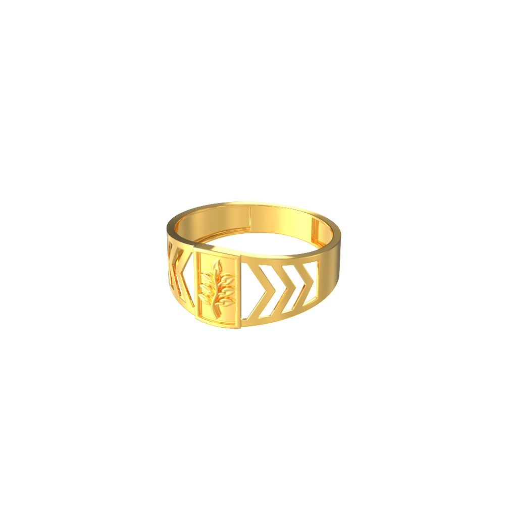 Classic Gold Leaf Ring-new