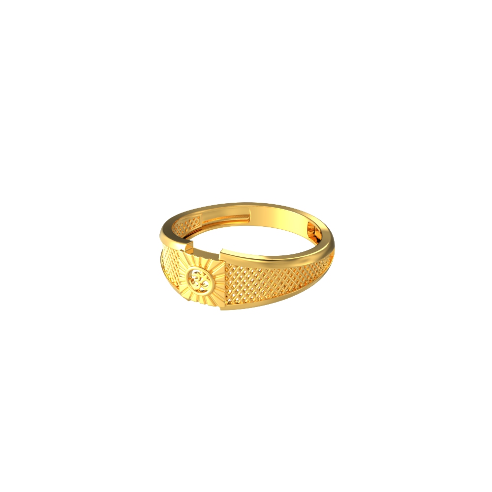 Divine OM Gold Ring-new