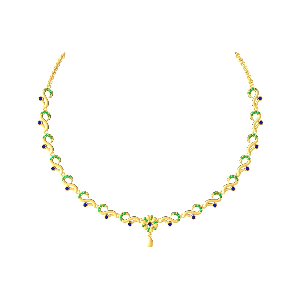 Floral-Harmony-Gold-Necklace