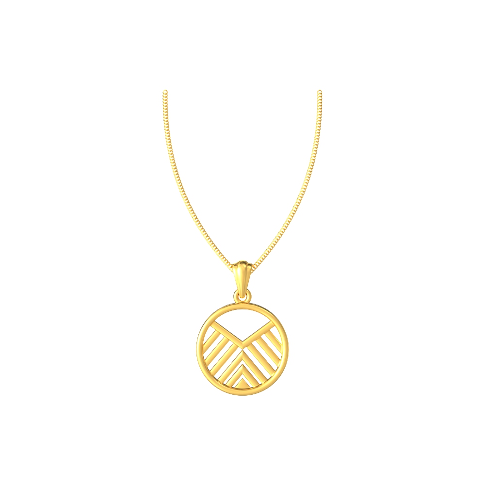 Geometric-Stripe-Pendant