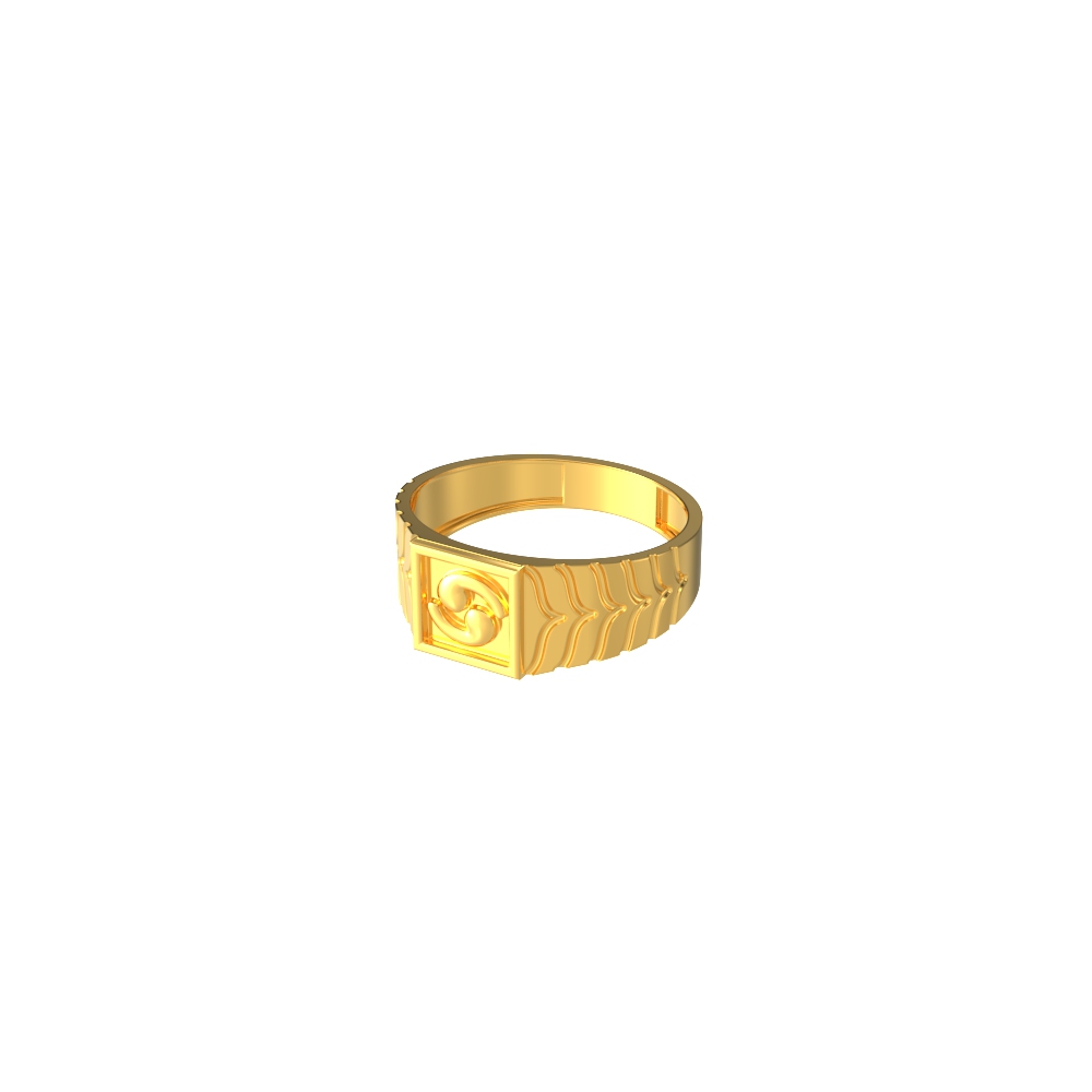Majestic Gold Swirl Ring-new