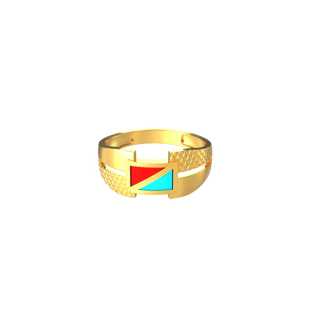 Modern Rectangle Signet Ring