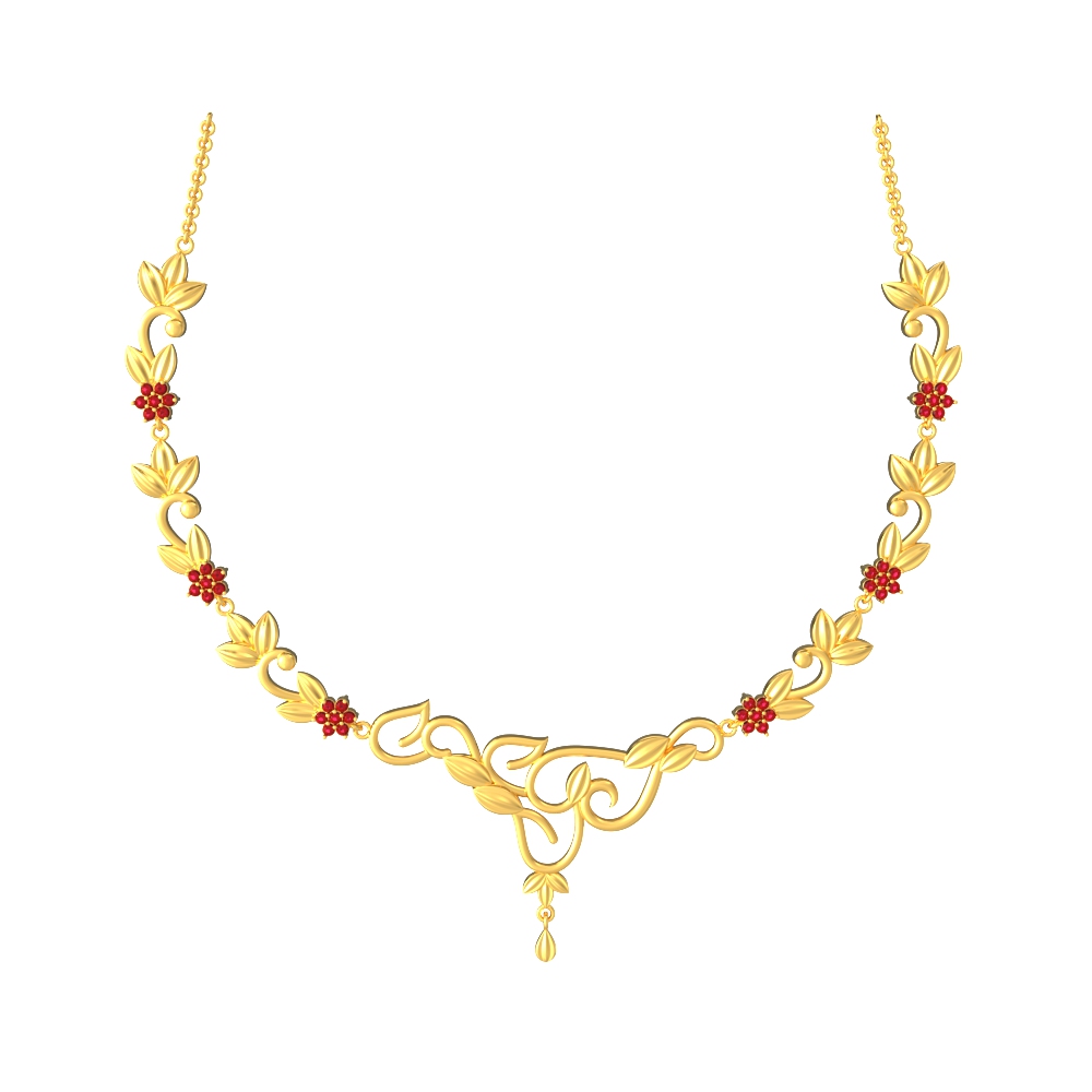 Natures-Delight-Gold-Necklace