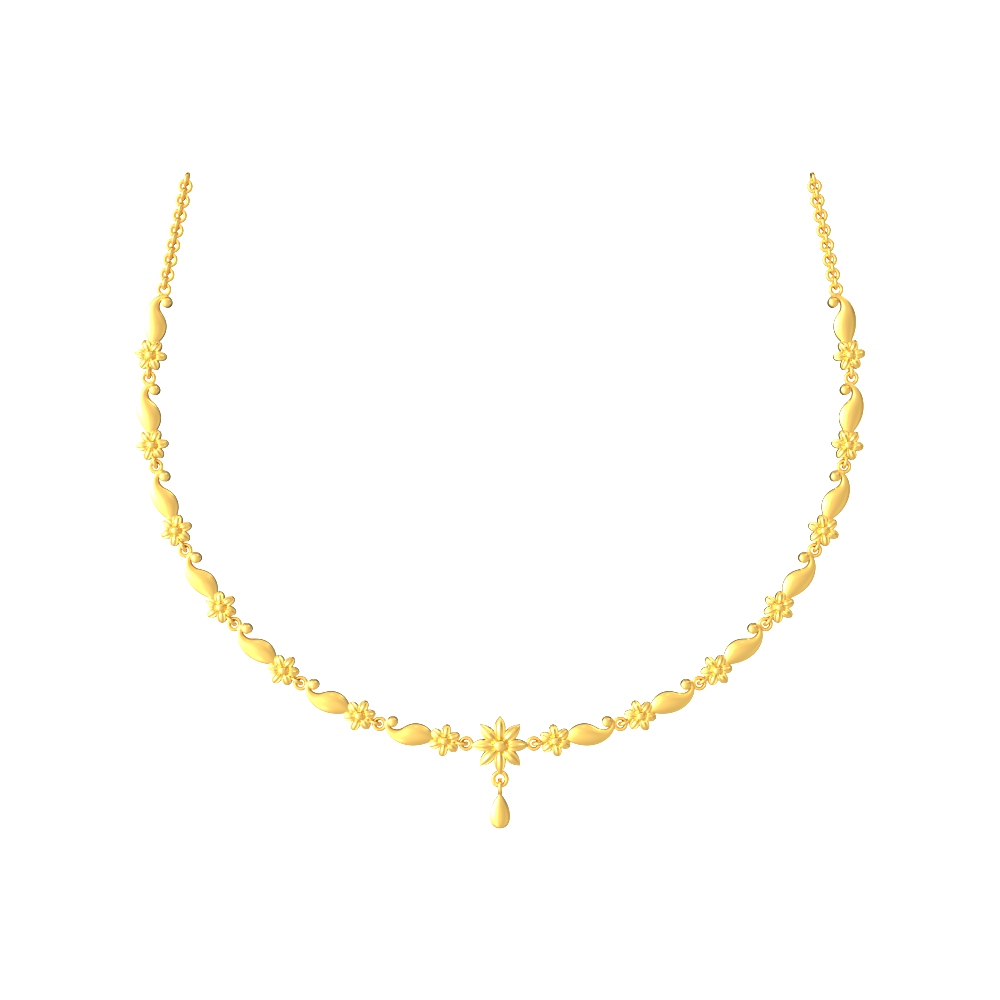 New-Floral-Bliss-Gold-Necklace-Set