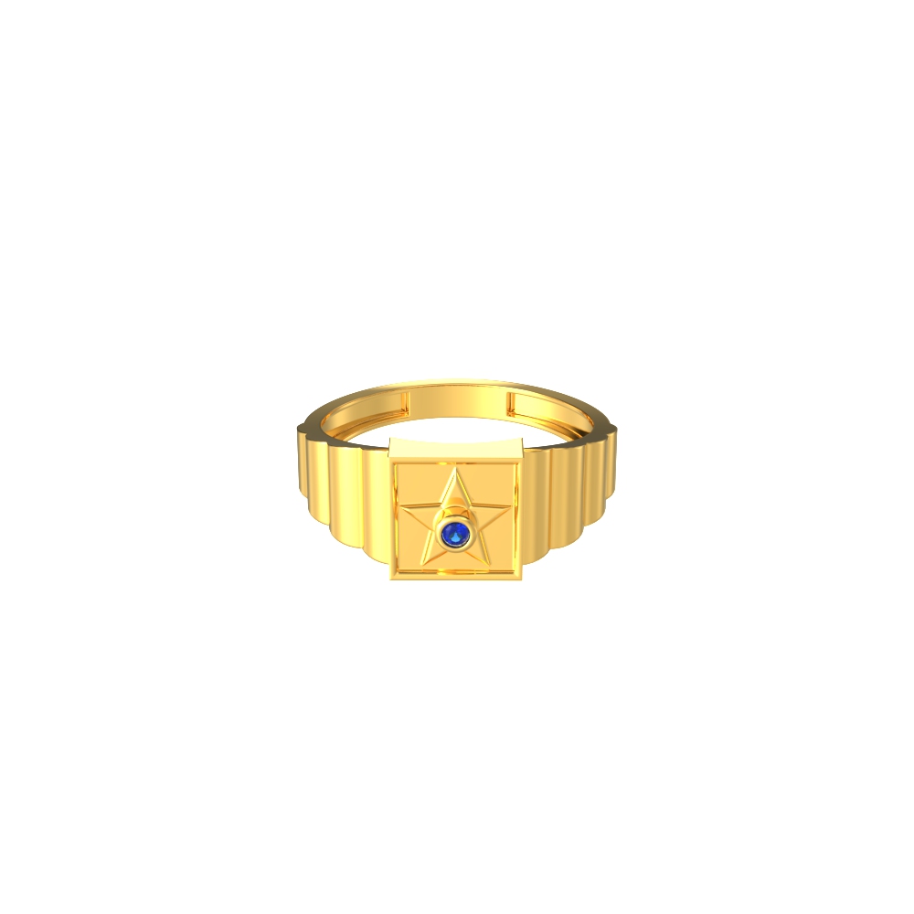 Star Design Men's Ring