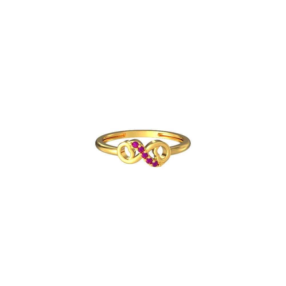 Sterling Curved Design Female Ring