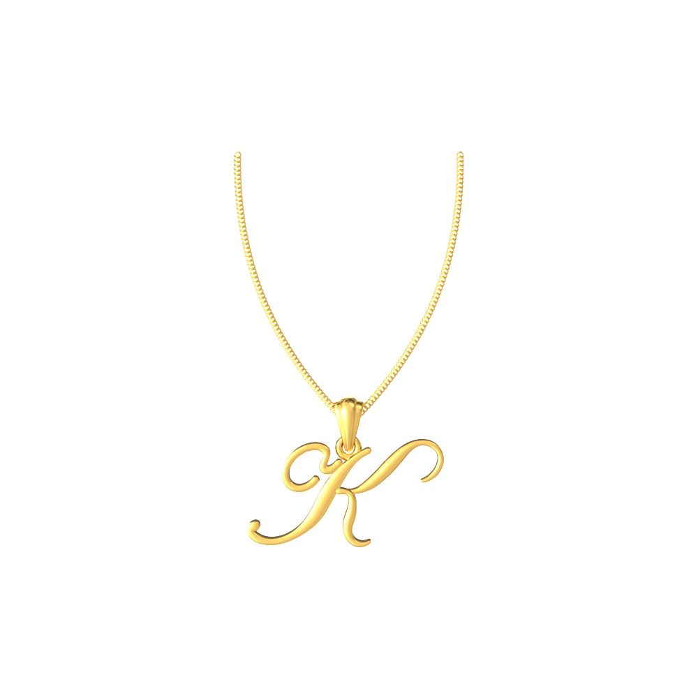 Classic Gold K Pendant