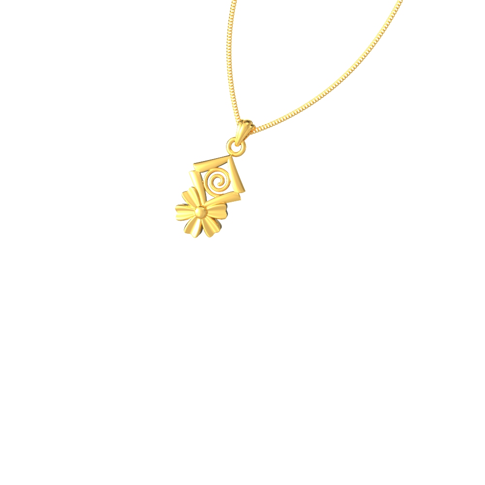 Floral elegance design pendant