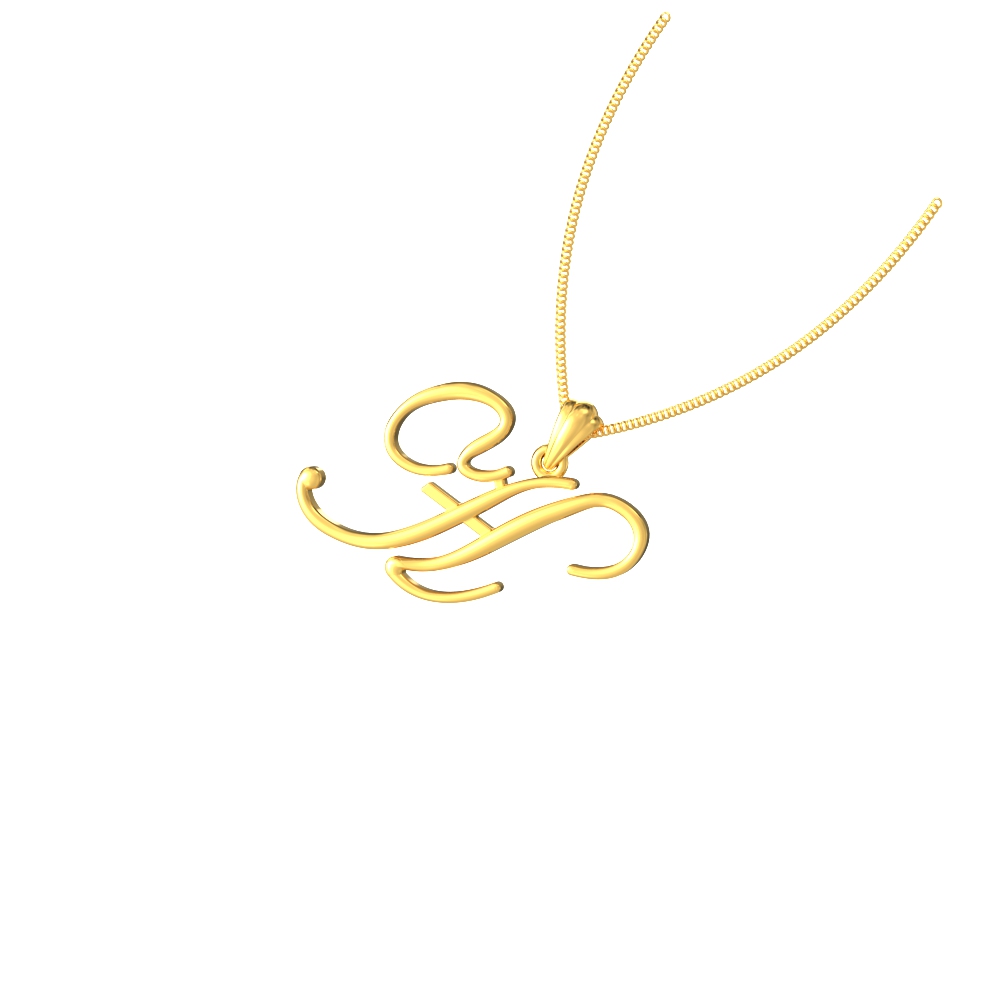 Haute Gold H Pendant